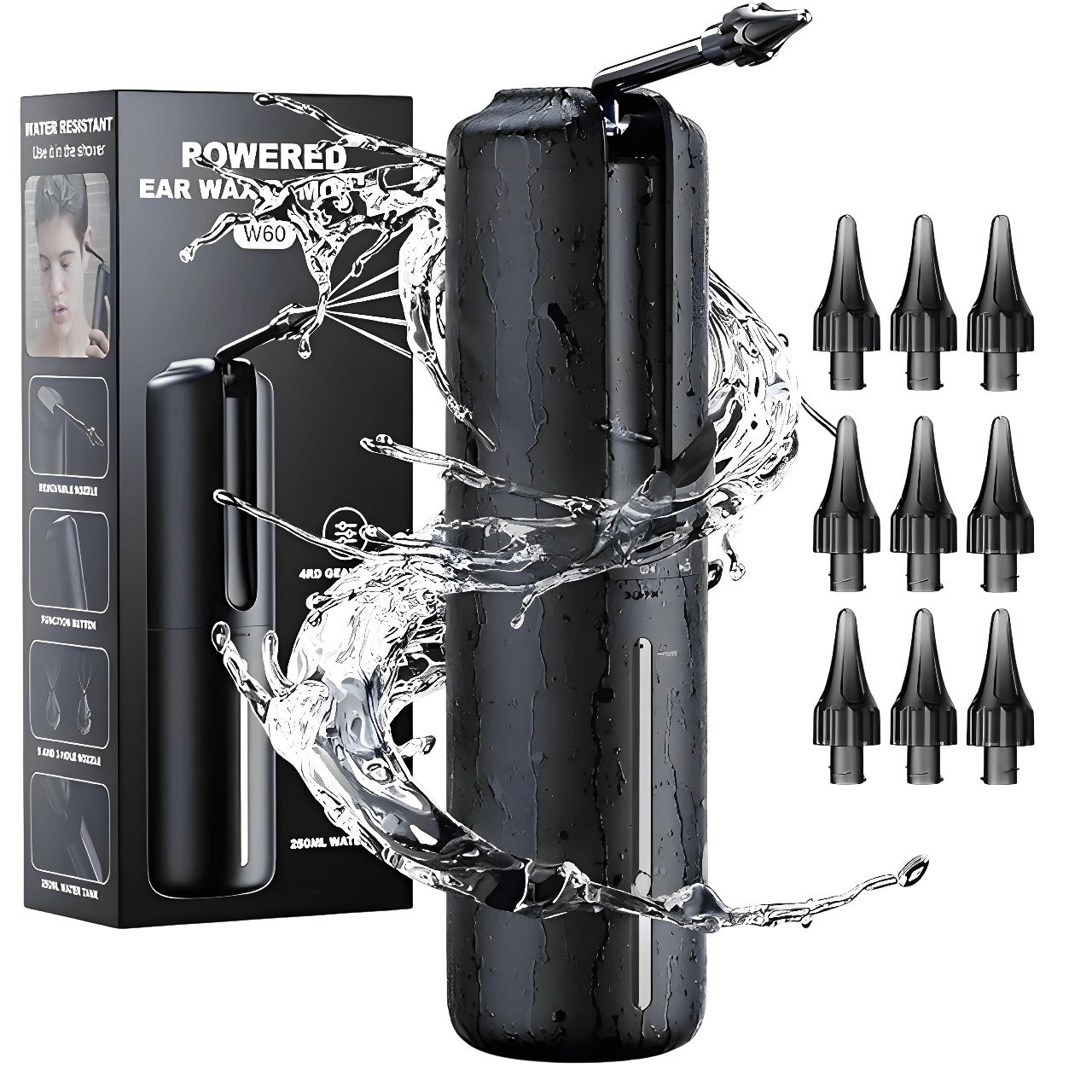 2nd Gen Pressurized Electric Ear Cleaner | Adults & Kids